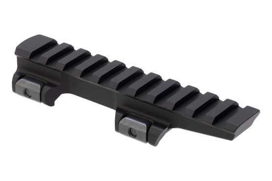Scalarworks Picatinny optic riser, black.
